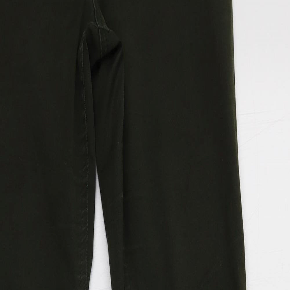 F&F Womens Green  Cotton Jegging Jeans Size 10 L30 in Regular