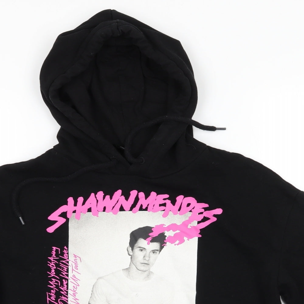 Divded Womens Black  Cotton Pullover Hoodie Size S   - Shawn Mendes
