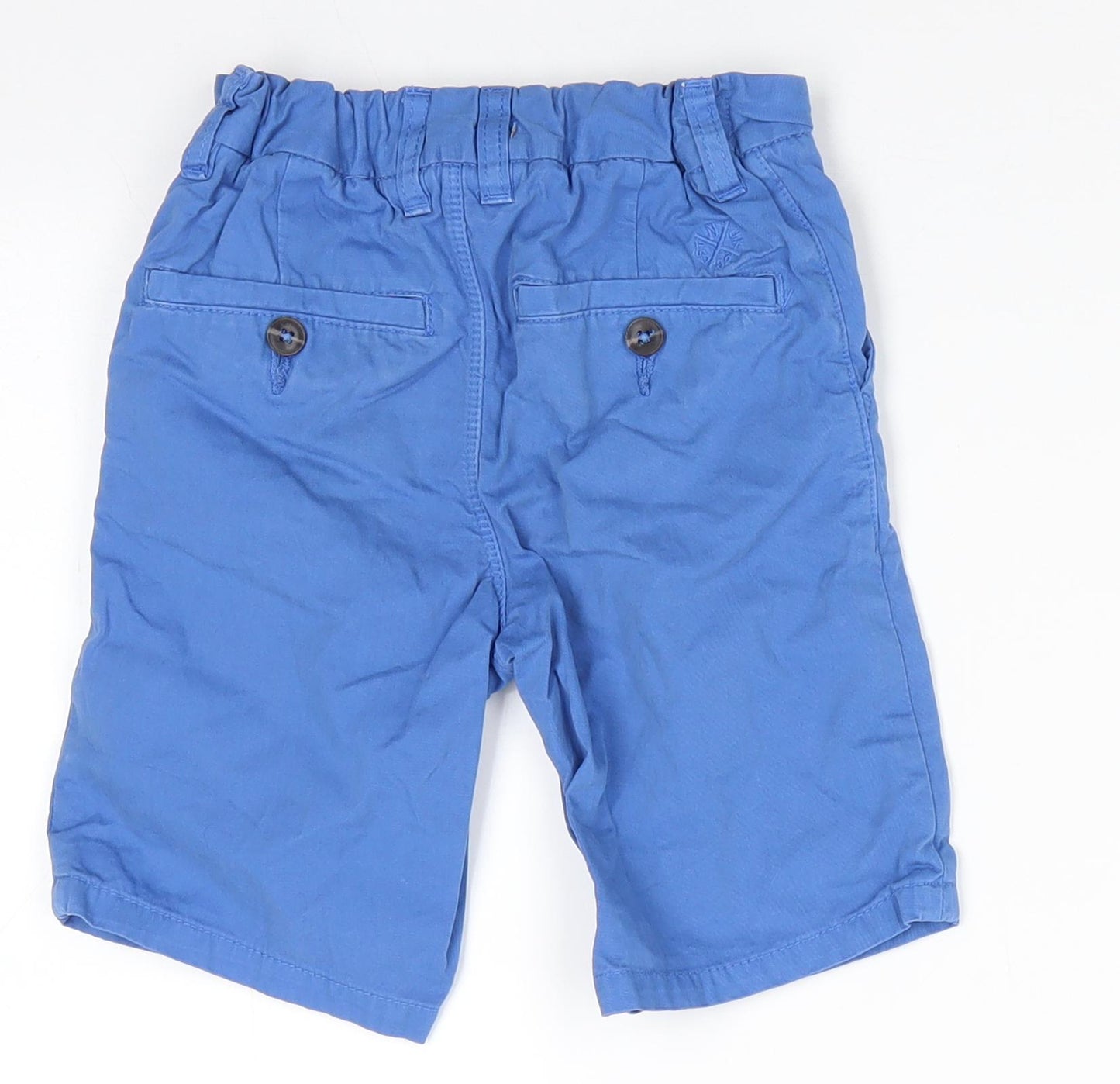 NEXT Boys Blue  Cotton Chino Shorts Size 6 Years  Regular  - Sky Blue