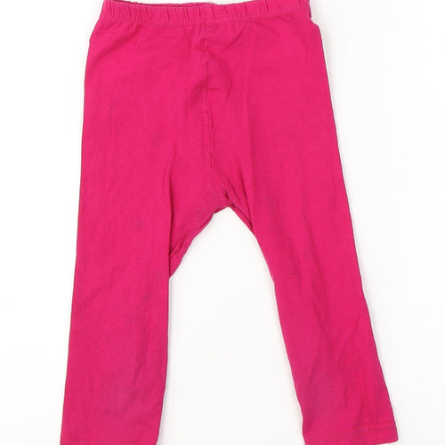 Futuro Girls Pink  Cotton Jogger Trousers Size 7-8 Years  Regular