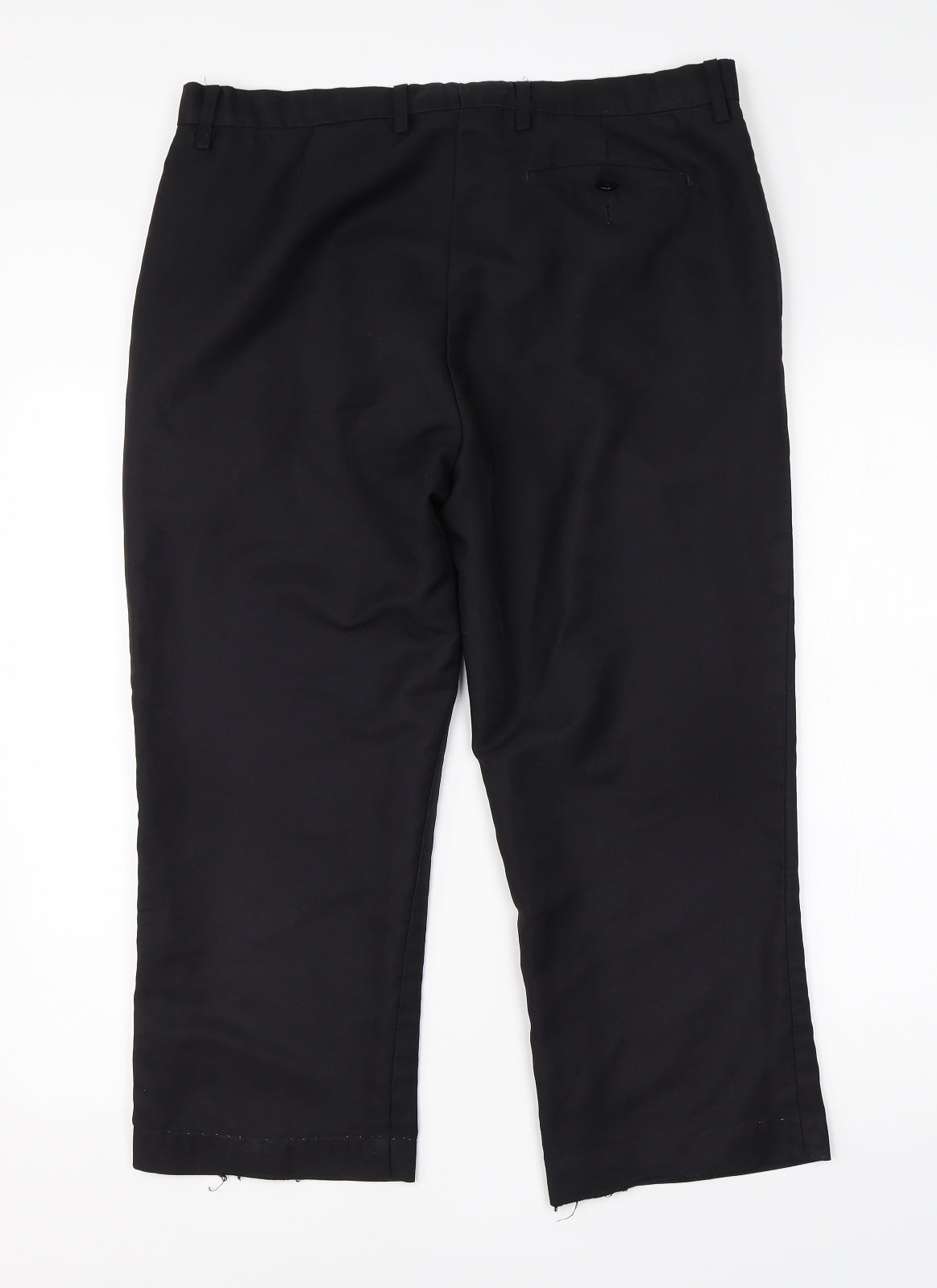 Cedar Wood State Mens Black  Polyester Dress Pants Trousers Size 36 L20 in Regular