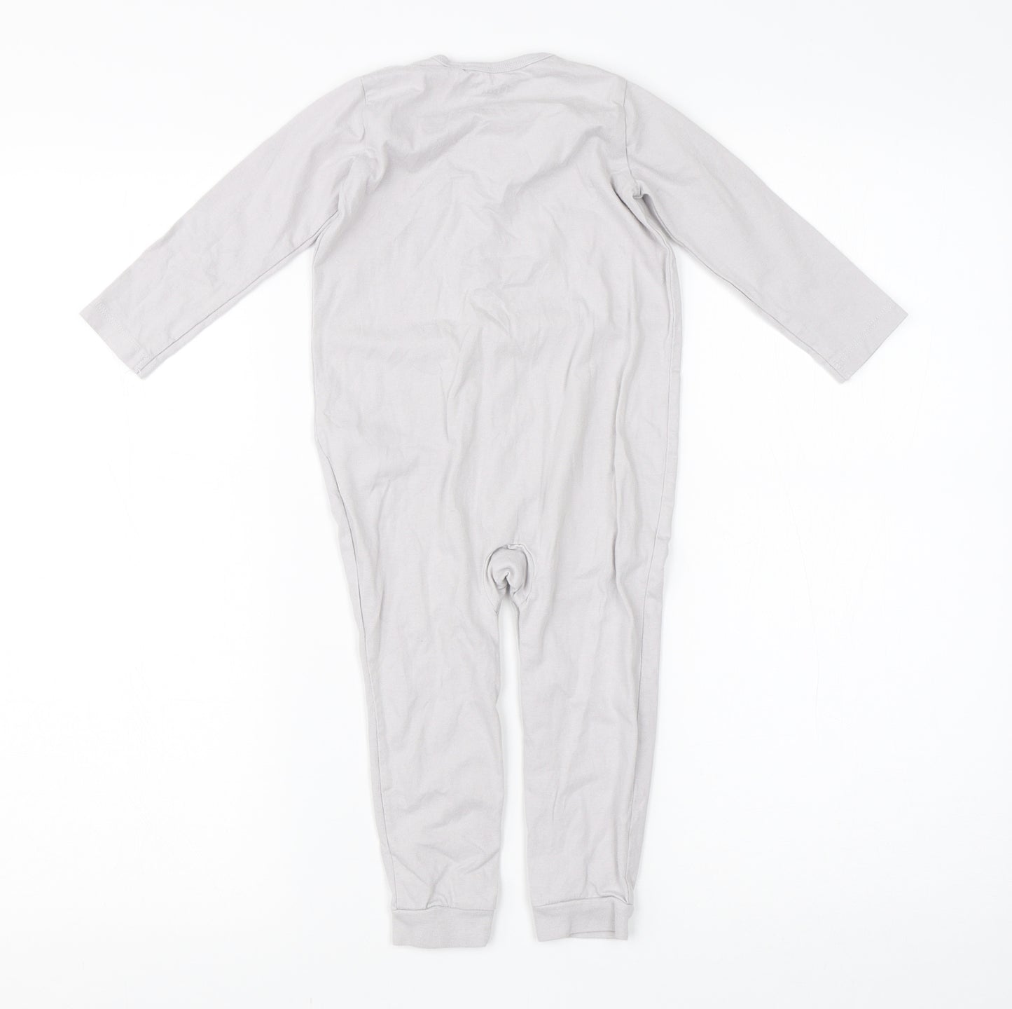 Lupilu Baby Grey  Cotton Babygrow One-Piece Size 12-18 Months