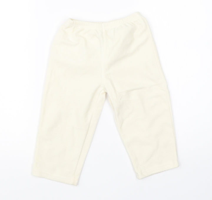Bon Bleu Baby Baby Beige  Polyester Sweatpants Trousers Size 24 Months