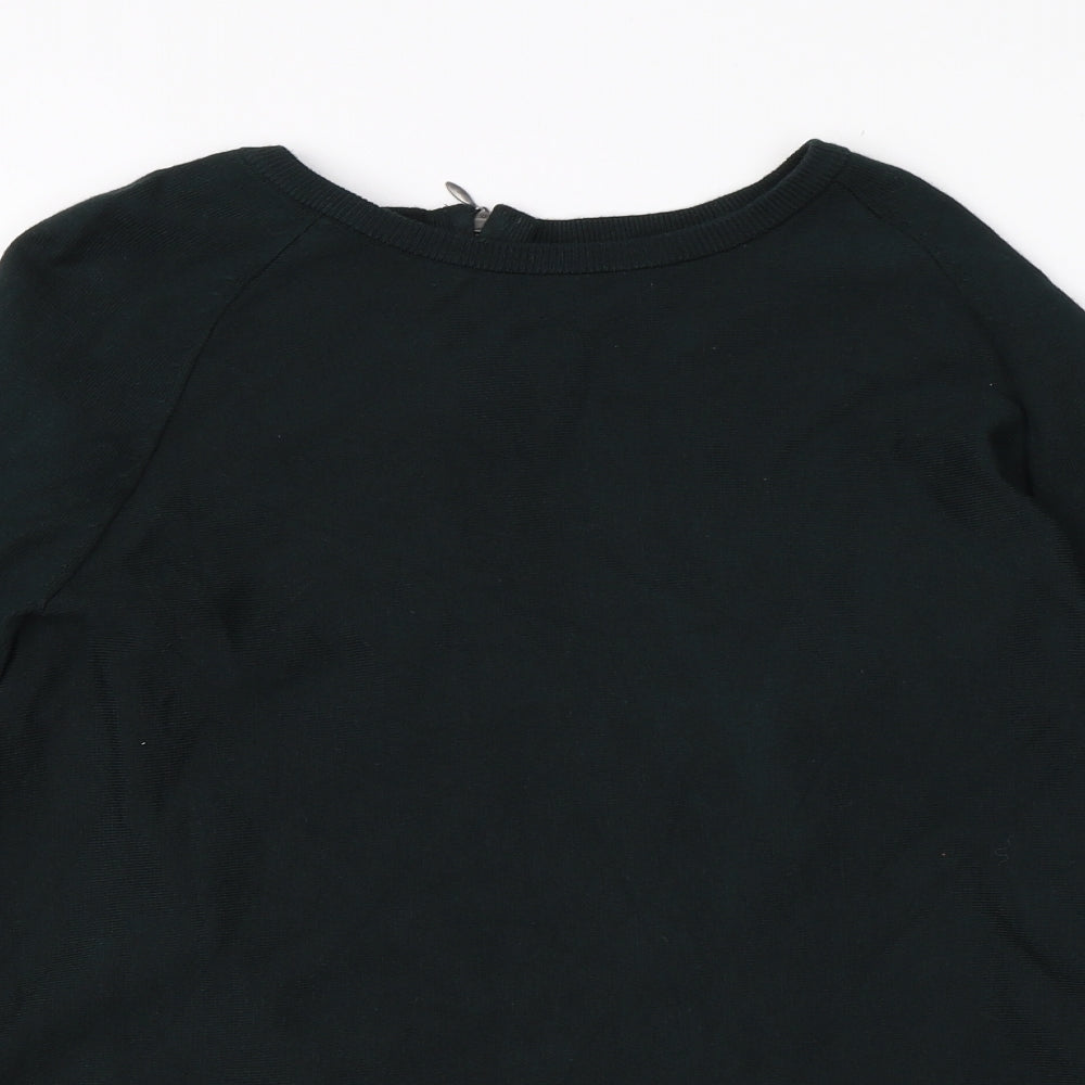 Phase Eight Womens Green   Viscose Pullover Jumper Size 8