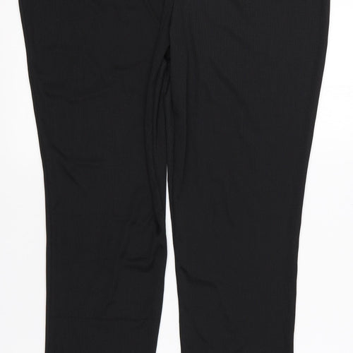 Boohoo Womens Black  Polyester Dress Pants Trousers Size 20 L30 in Regular