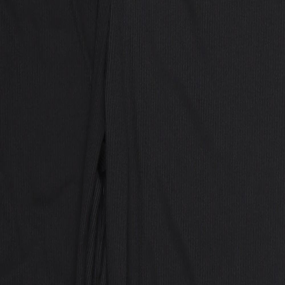 Boohoo Womens Black  Polyester Dress Pants Trousers Size 20 L30 in Regular