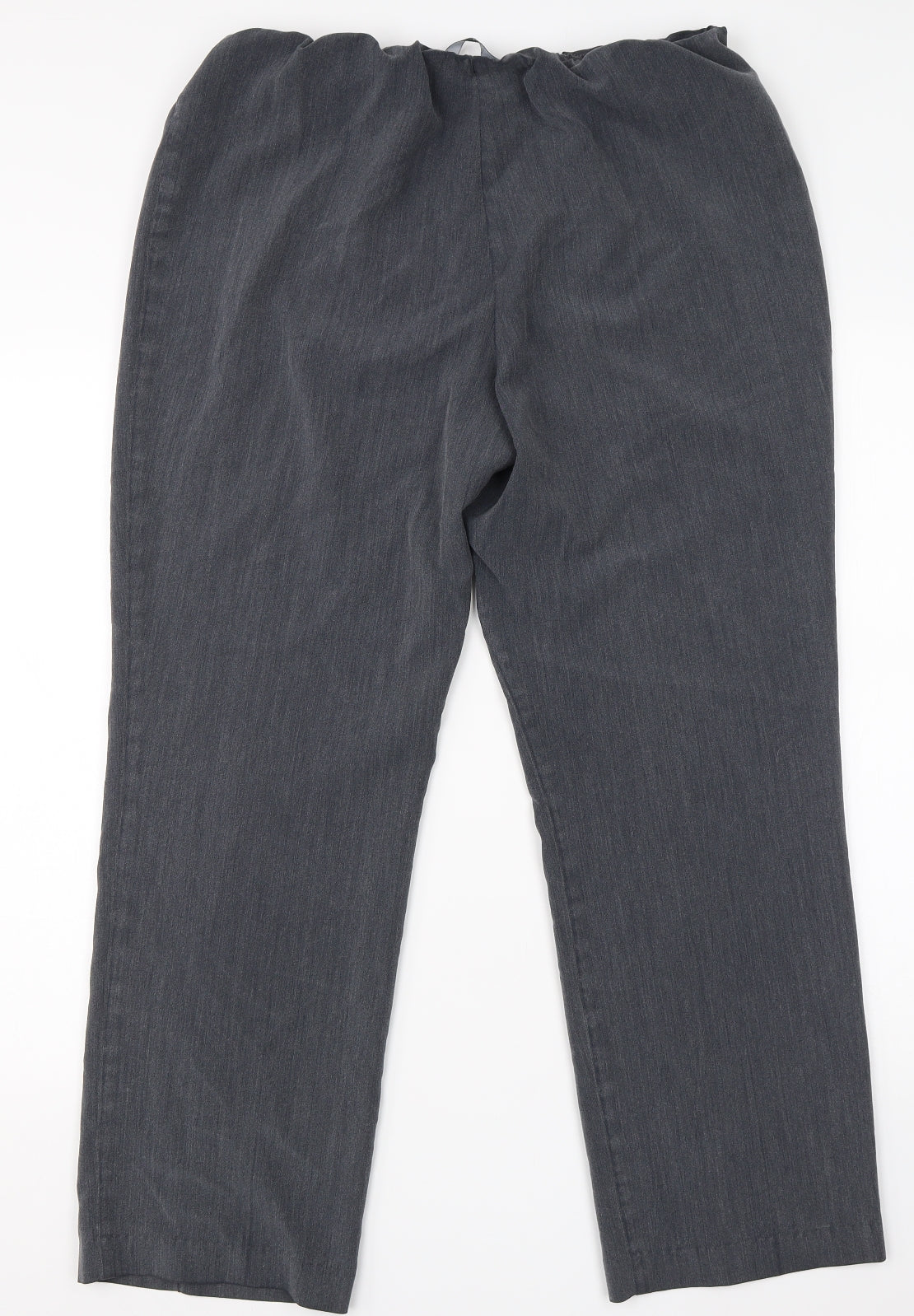Boden Womens Grey  Polyester Dress Pants Trousers Size 16 L25 in Regular