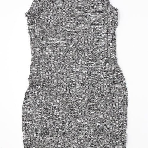 Atmosphere Womens Grey  Viscose Pencil Dress  Size 10  Halter