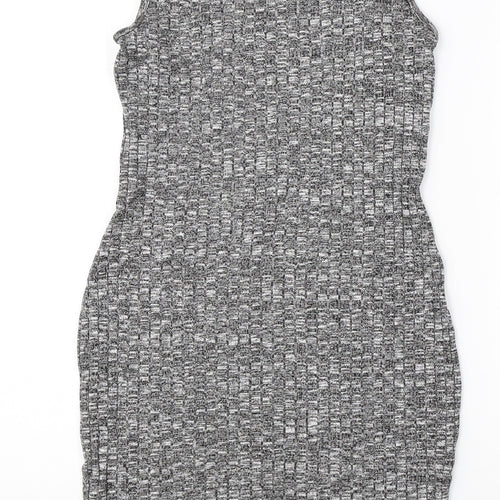 Atmosphere Womens Grey  Viscose Pencil Dress  Size 10  Halter
