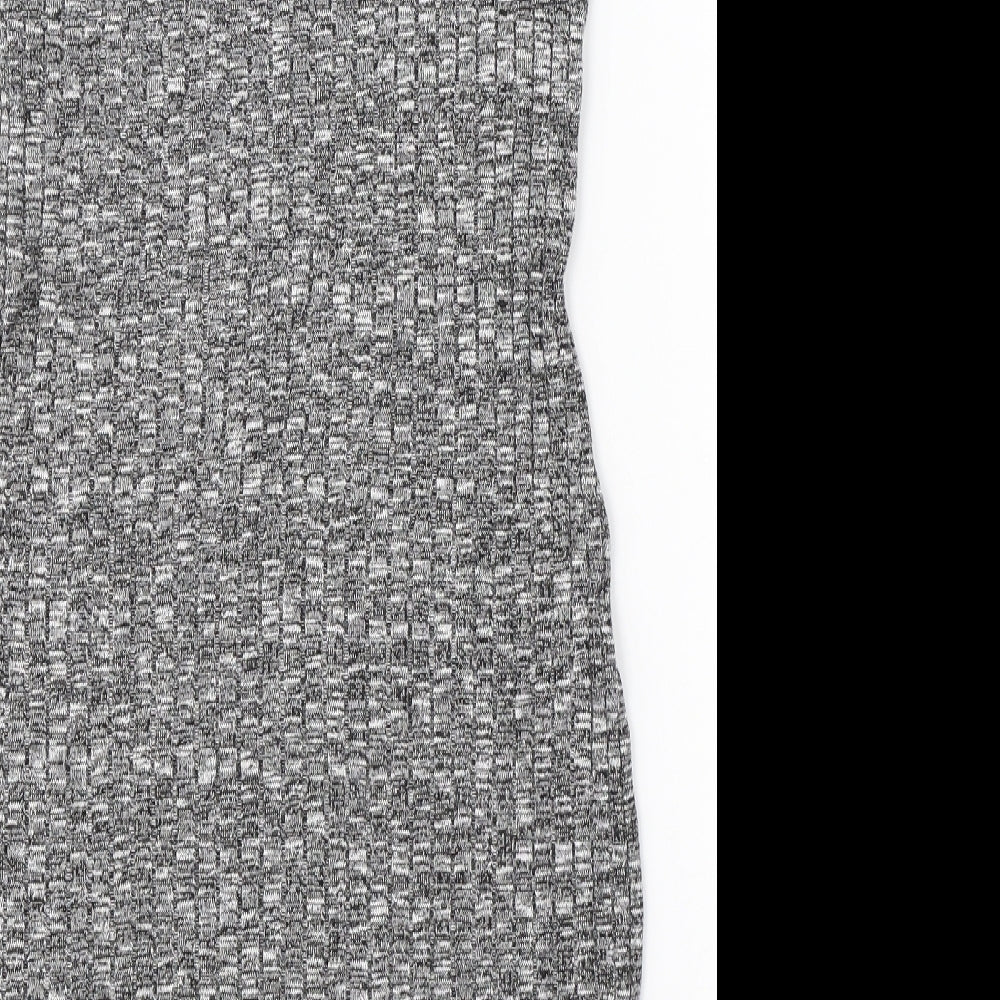 Atmosphere Womens Grey  Viscose Pencil Dress  Size 10  Halter