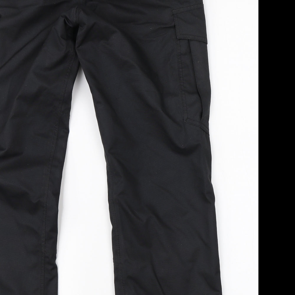 Craghoppers Mens Black  Polyamide Cargo Trousers Size 30 L25 in Regular