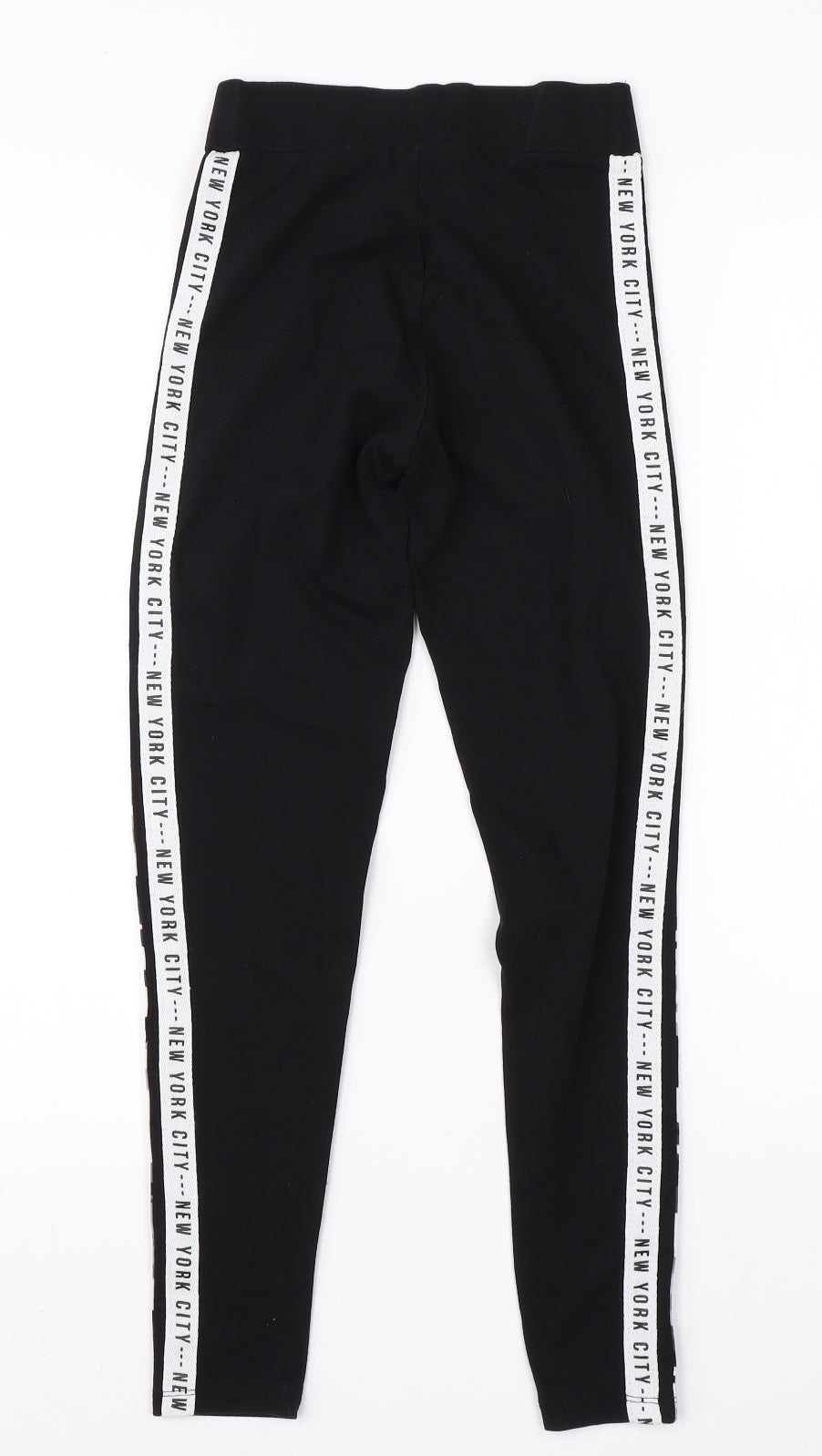 New Look Girls Black  Cotton Jogger Trousers Size 10 Years  Regular