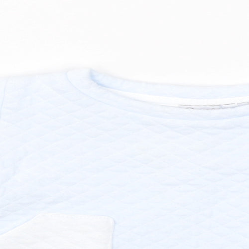 Patachou Baby Blue  Cotton Pullover Jumper Size 18-24 Months