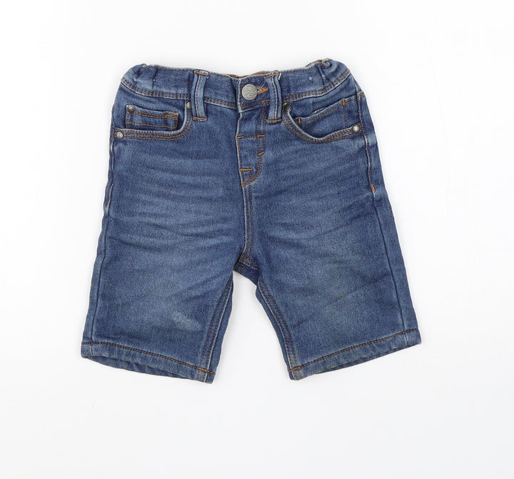 TU Baby Blue  Cotton Cropped Jeans Size 12-18 Months