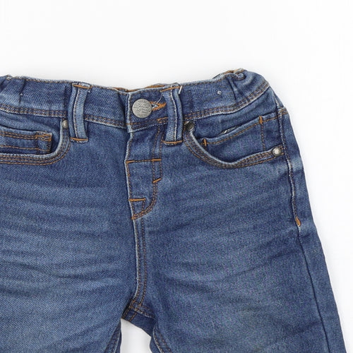 TU Baby Blue  Cotton Cropped Jeans Size 12-18 Months