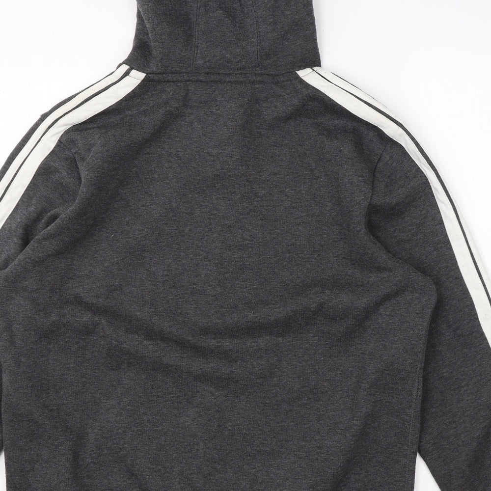 Lonsdale Mens Grey  Cotton Pullover Hoodie Size XL