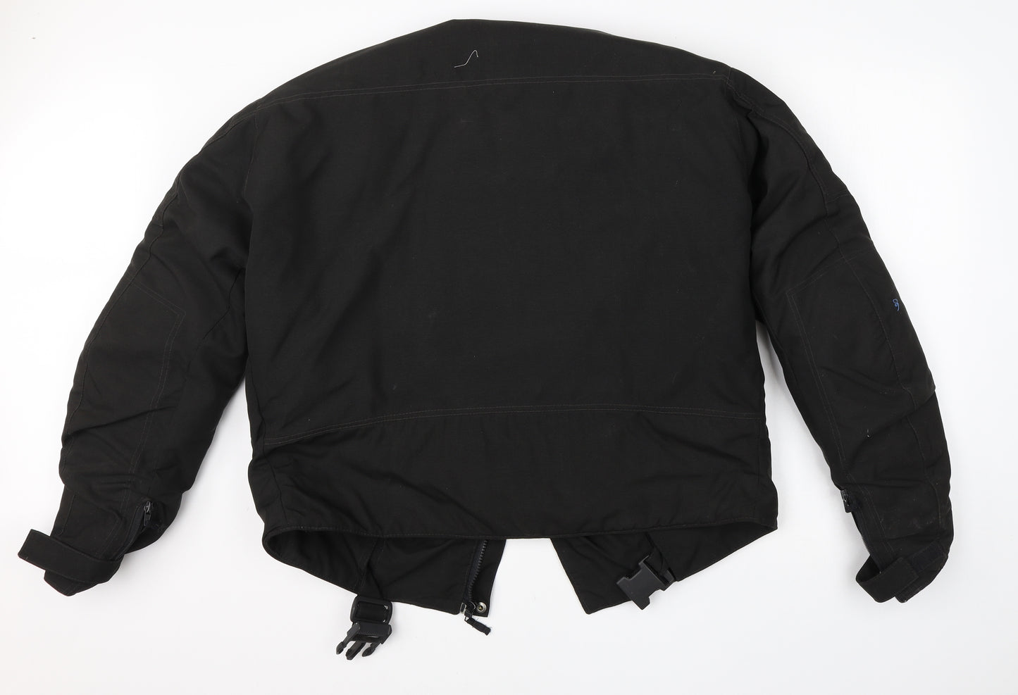 Shoshoni Mens Black   Biker Jacket Size L   - padded motorcycle