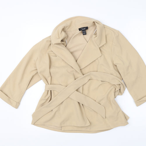 New Look Womens Beige   Jacket Coat Size 12