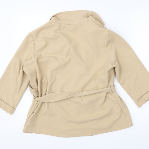 New Look Womens Beige   Jacket Coat Size 12
