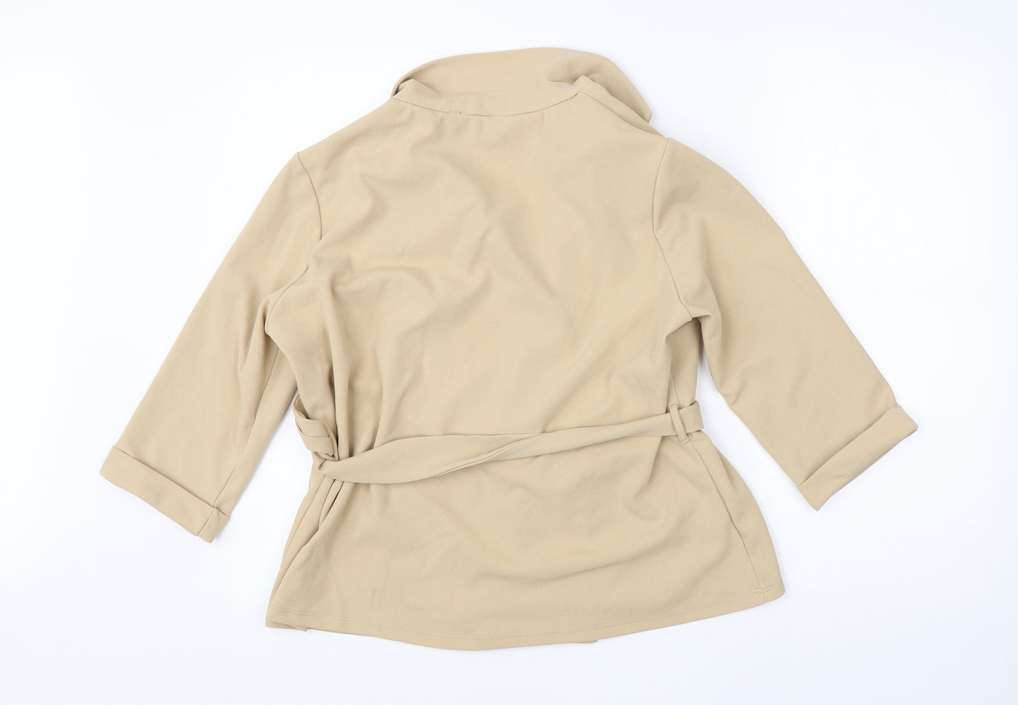 New Look Womens Beige   Jacket Coat Size 12