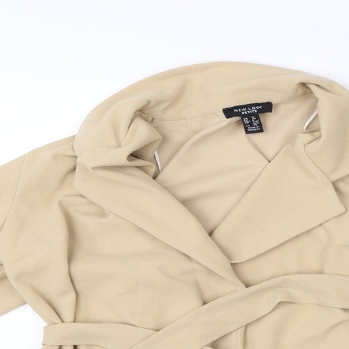 New Look Womens Beige   Jacket Coat Size 12