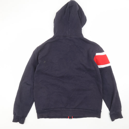 Sunderland AFC Mens Blue  Cotton Full Zip Hoodie Size L