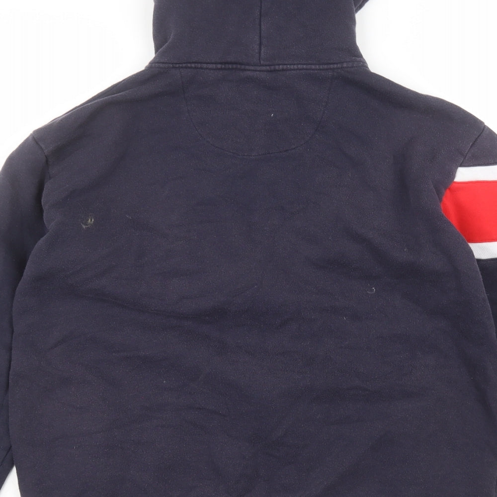 Sunderland AFC Mens Blue  Cotton Full Zip Hoodie Size L
