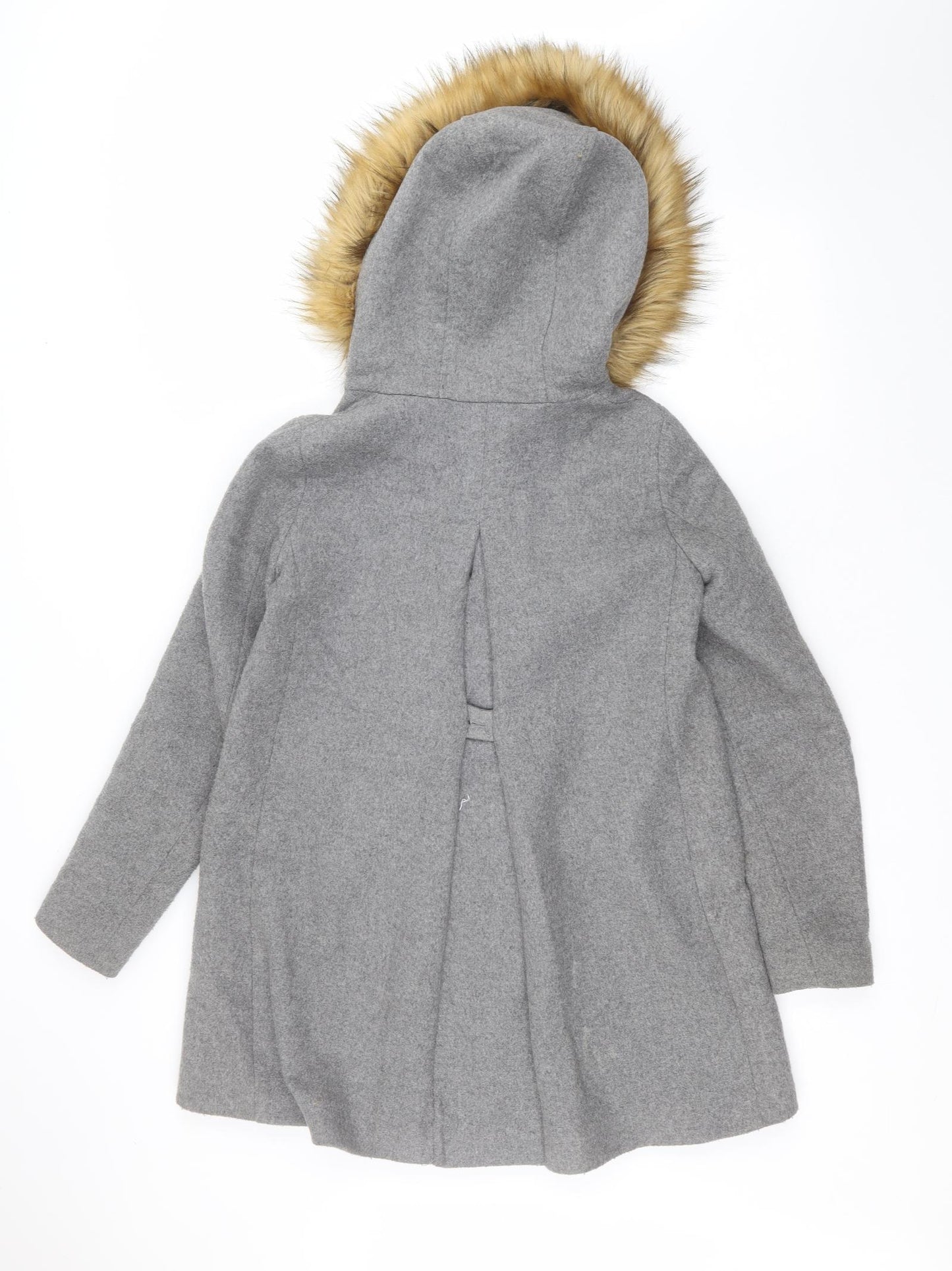 Zara Womens Grey   Parka Coat Size XS