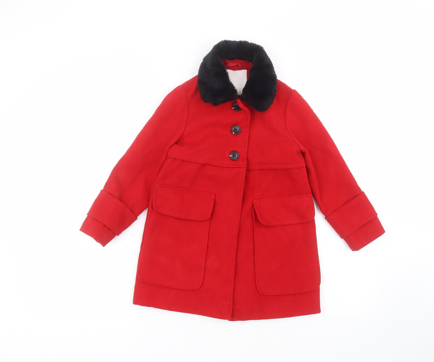Matalan Girls Red   Jacket  Size 7 Years