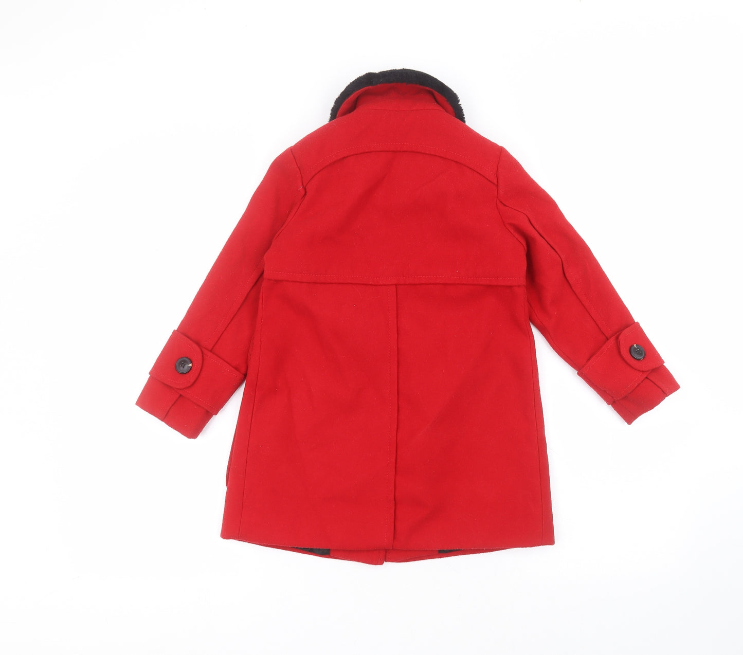 Matalan Girls Red   Jacket  Size 7 Years