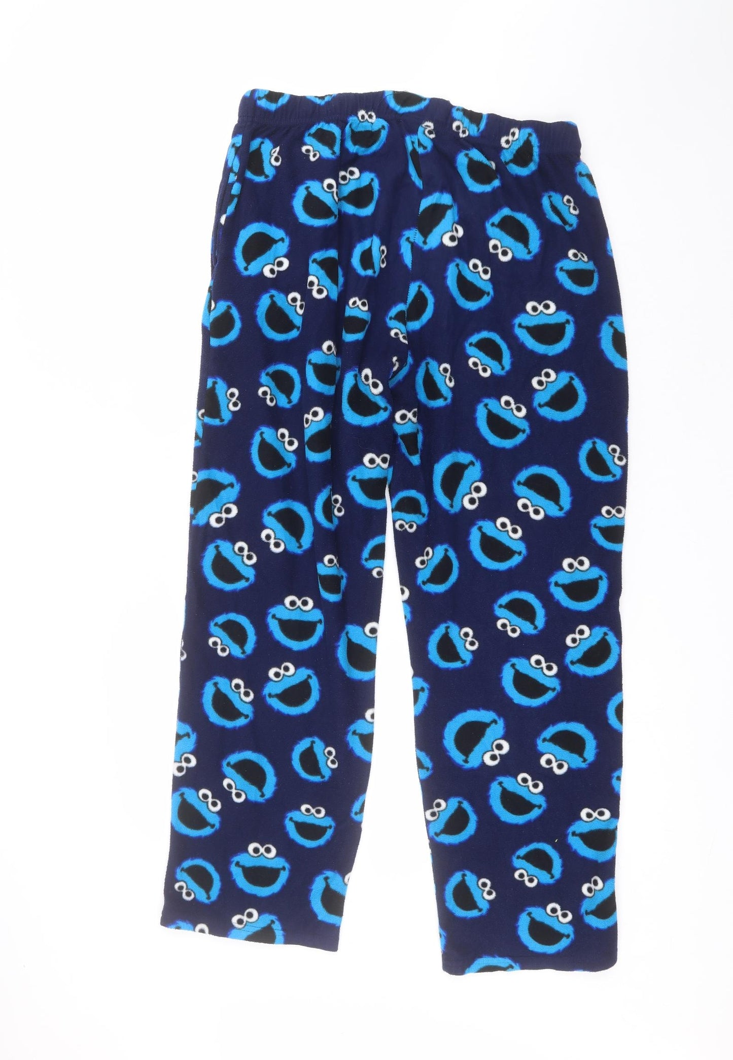 Matalan Mens Blue  Polyester Sweatpants Trousers Size L L28 in Regular