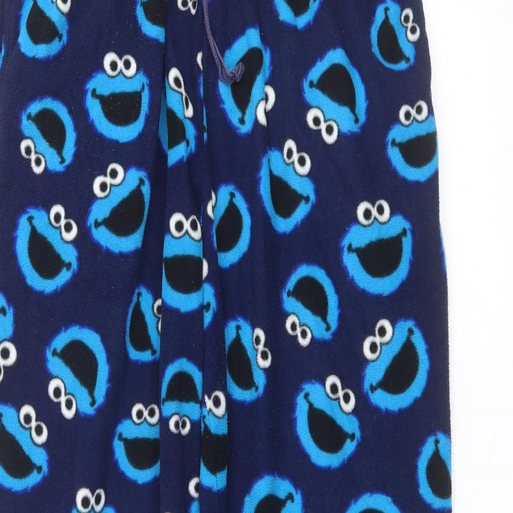 Matalan Mens Blue  Polyester Sweatpants Trousers Size L L28 in Regular