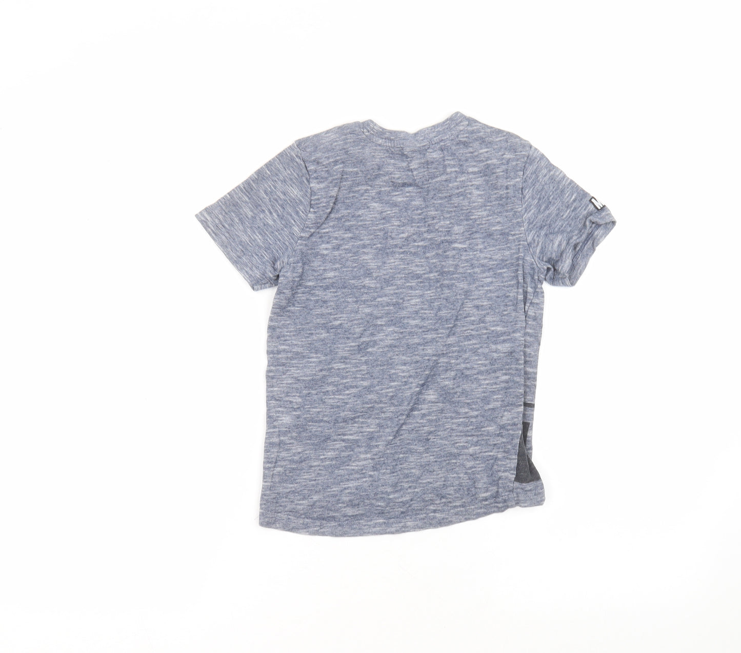 Marvel Boys Blue  Polyester Basic T-Shirt Size 5-6 Years Round Neck  - marvel