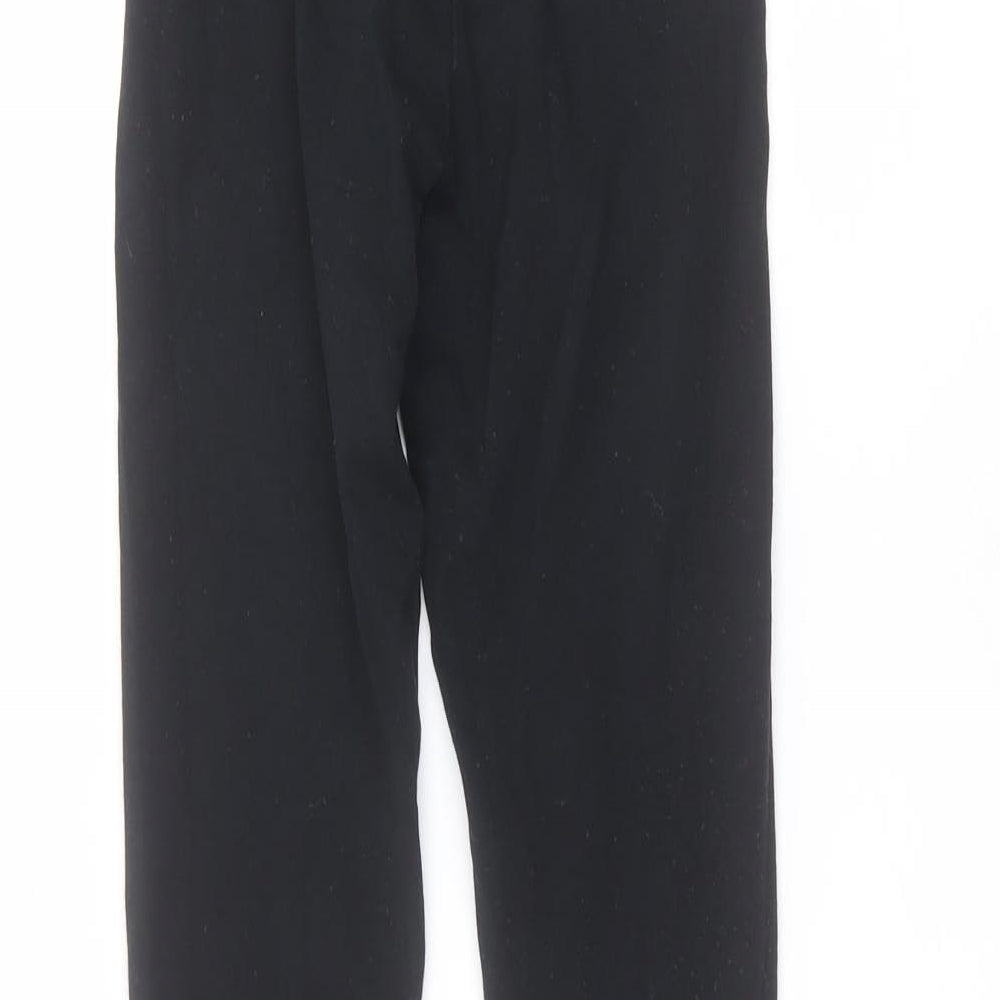 Primark Girls Black  Cotton Sweatpants Trousers Size 10-11 Years  Regular