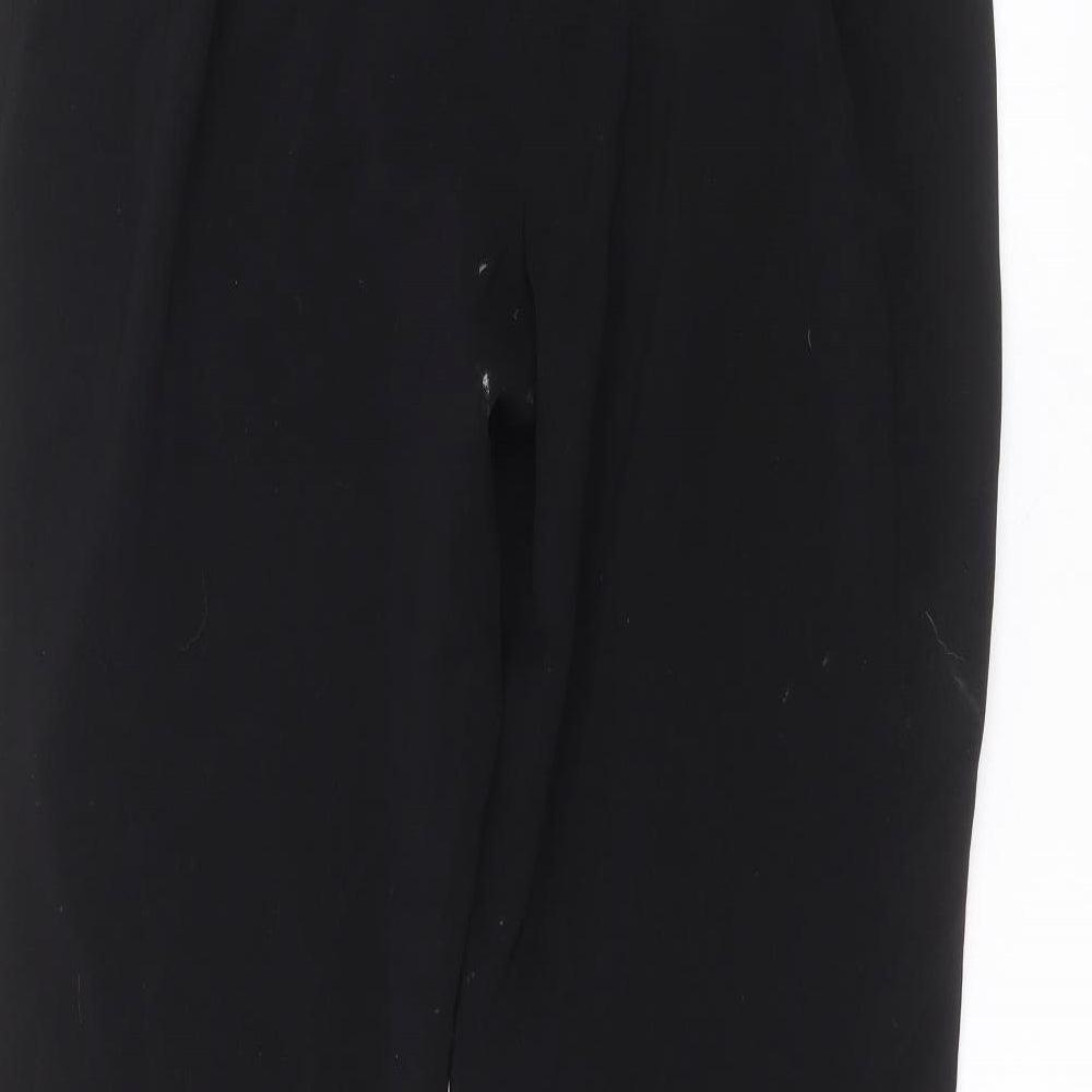ameranto Womens Black  Polyester Trousers  Size 16 L29 in Regular