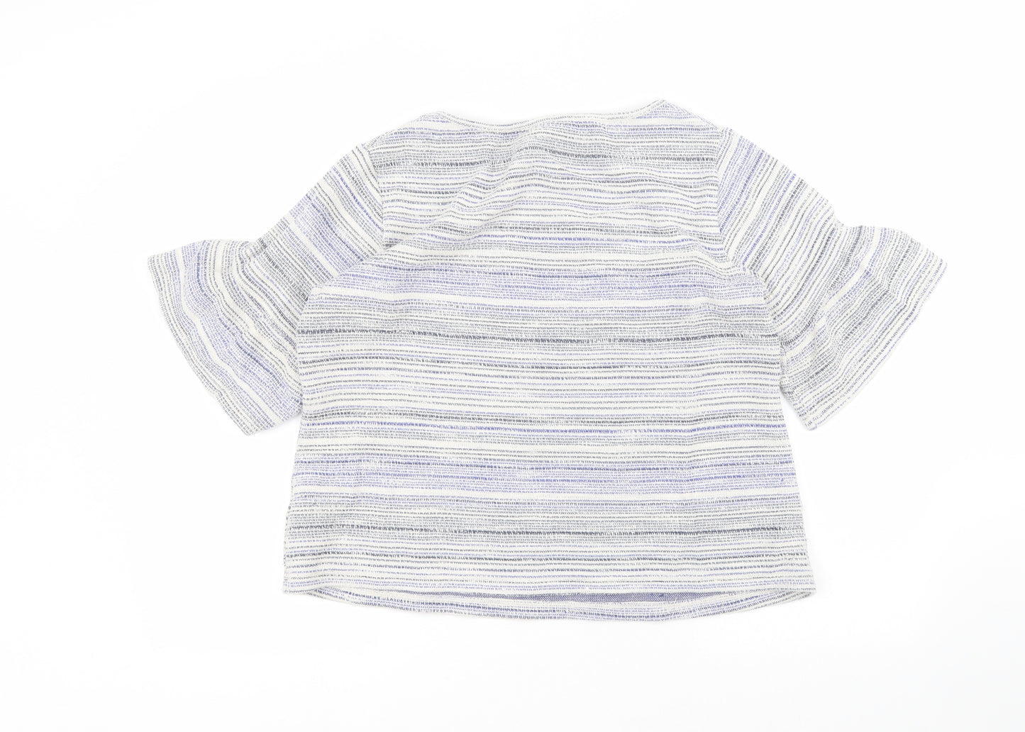 Simply Be Womens White Round Neck  Cotton Pullover Jumper Size 16