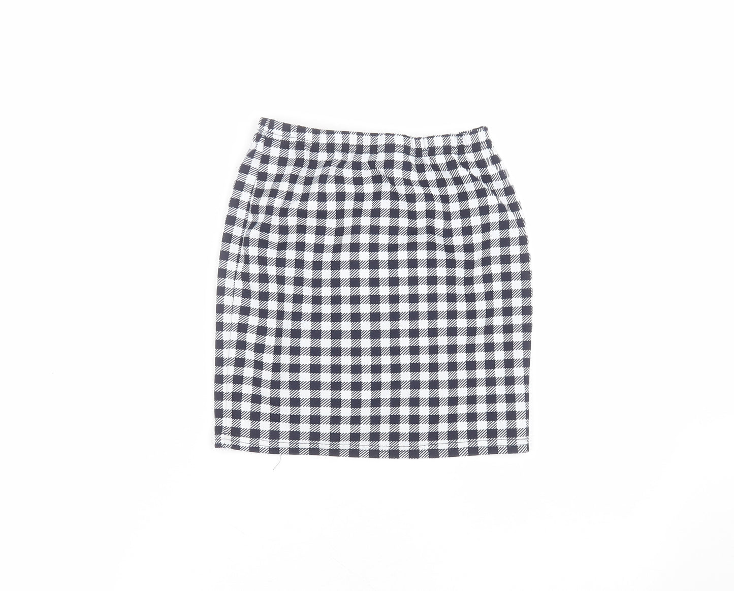 SheIn Girls White  Cotton Mini Skirt Size 9 Years  Regular