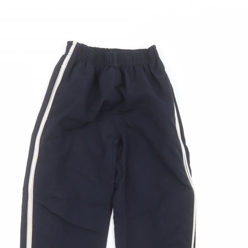 U.s athletic Boys Blue  Polyester Sweatpants Trousers Size 6-7 Years  Regular