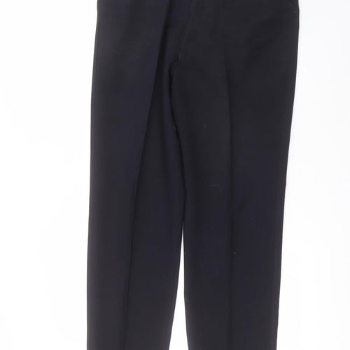 denever Mens Blue  Polyester Trousers  Size 38 in L30 in Regular