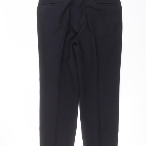 denever Mens Blue  Polyester Trousers  Size 38 in L30 in Regular