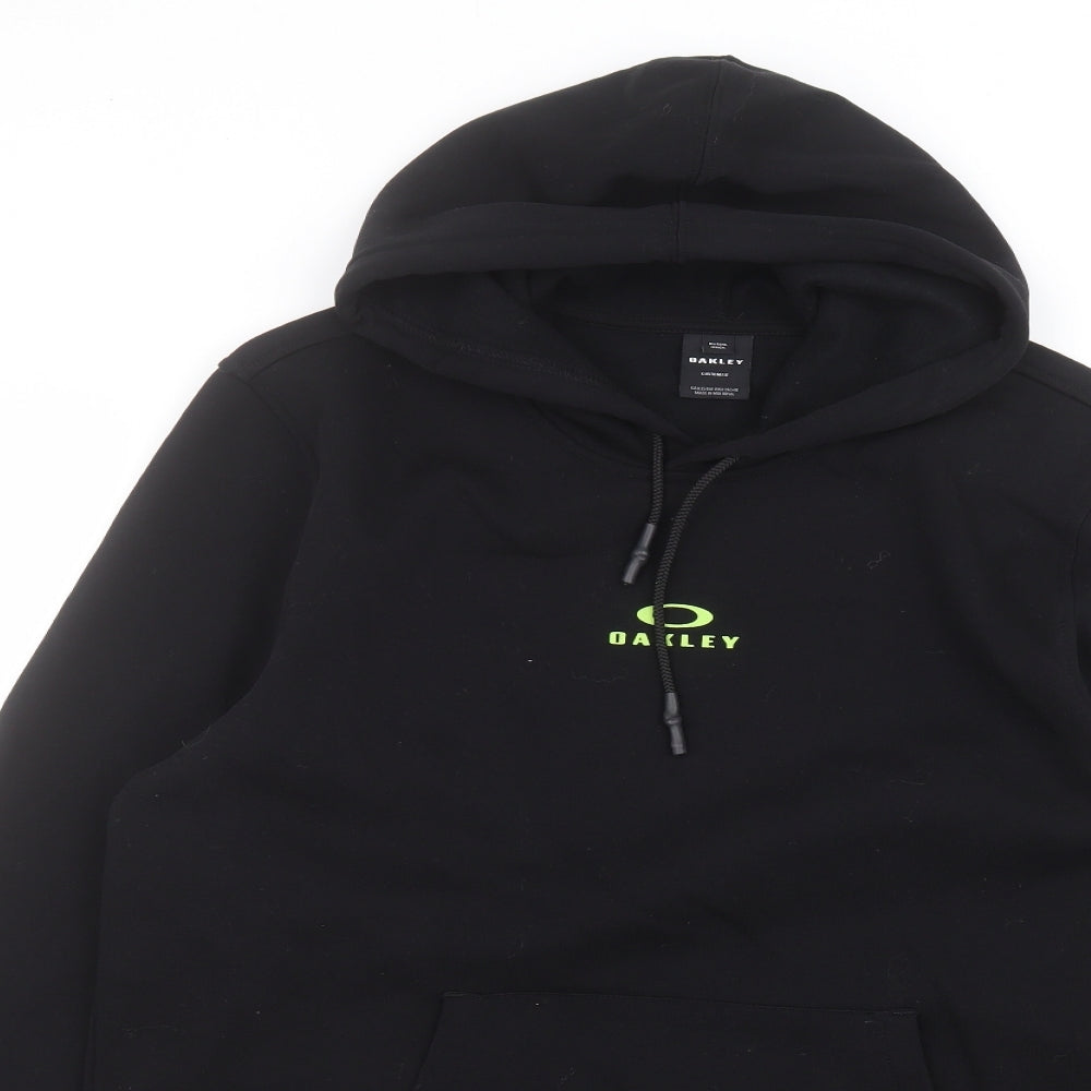Oakley Mens Black  Cotton Pullover Hoodie Size XL