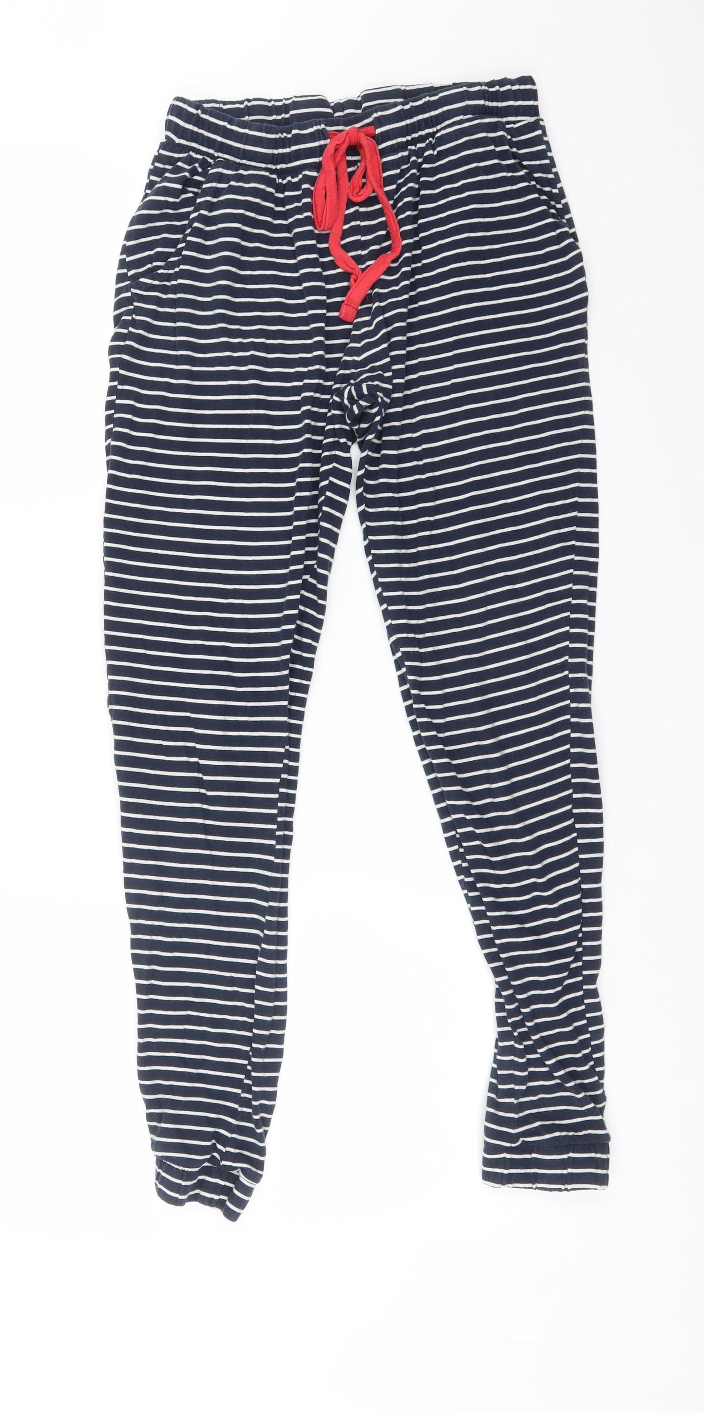 NEXT Womens Multicoloured Striped Cotton  Pyjama Pants Size XS