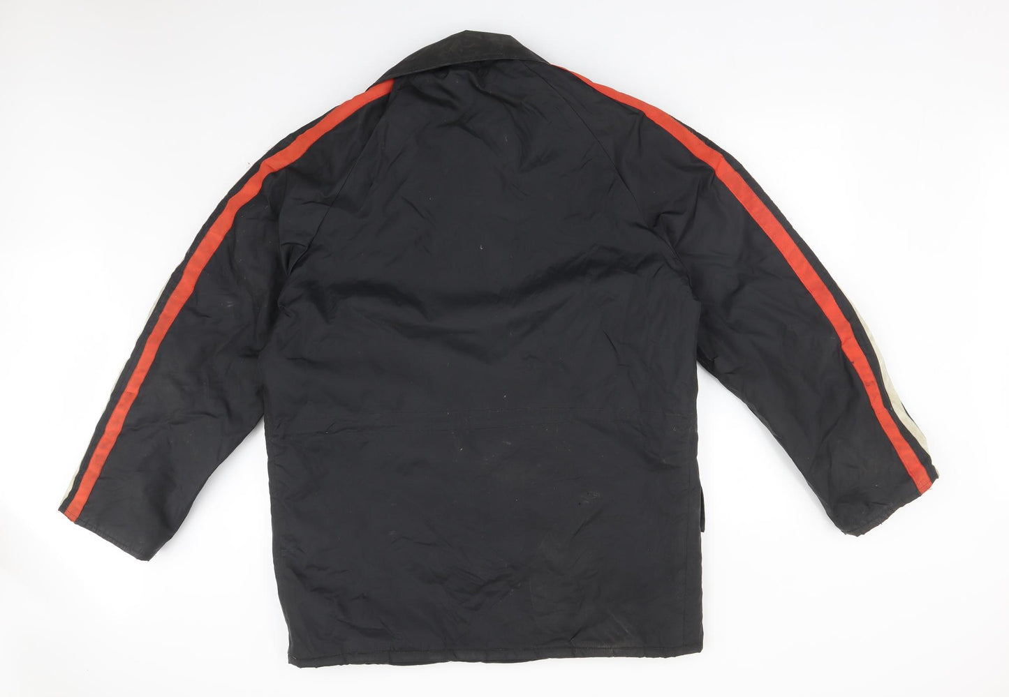 IOMA Mens Black   Overcoat Coat Size M