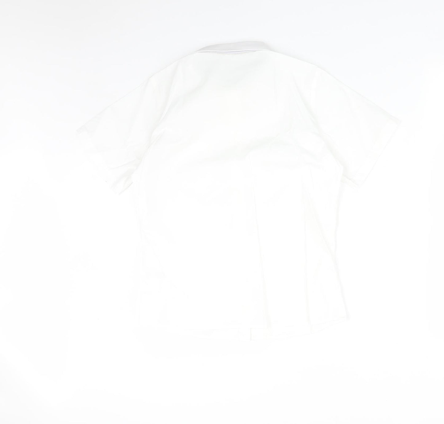 TU Boys White  Cotton Basic Button-Up Size 12 Years Collared
