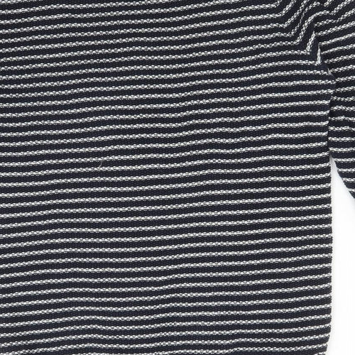 NEXT Womens Multicoloured Striped Cotton Pullover Sweatshirt Size S