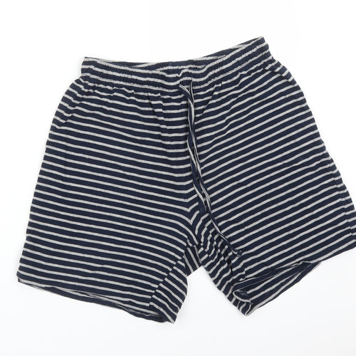 Debenhams Mens Multicoloured Striped Cotton Sweat Shorts Size M L7 in Regular