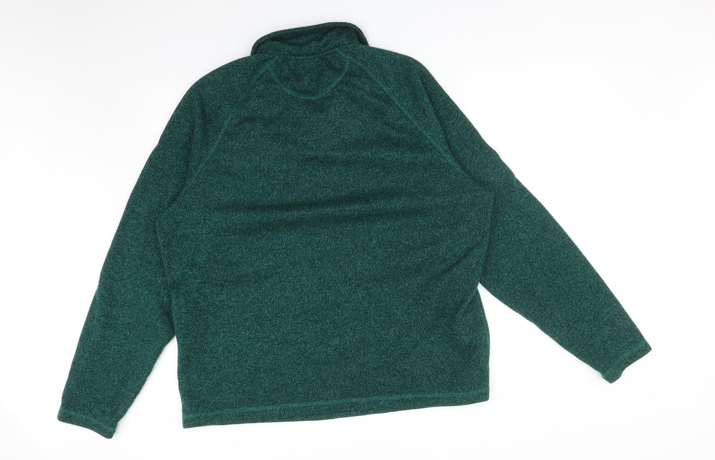 Craghoppers Mens Green High Neck  Polyester Pullover Jumper Size 2XL