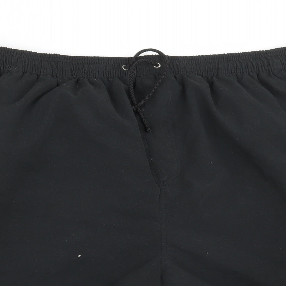 FIORENZA Mens Black  Polyester Cargo Shorts Size 3XL L8 in Regular