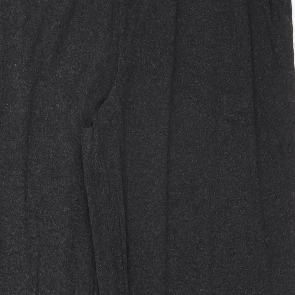NEXT Womens Grey  Viscose Jogger Trousers Size 16 L29 in Regular