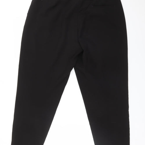 New Look Womens Black  Polyester Dress Pants Trousers Size 14 L28 in Regular